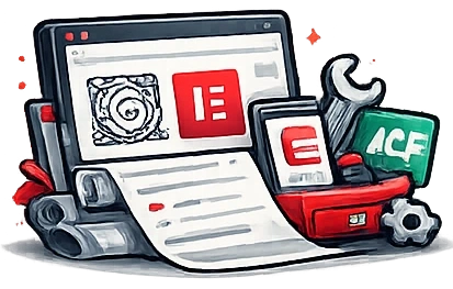 Gutenberg, Elementor og ACF Pro