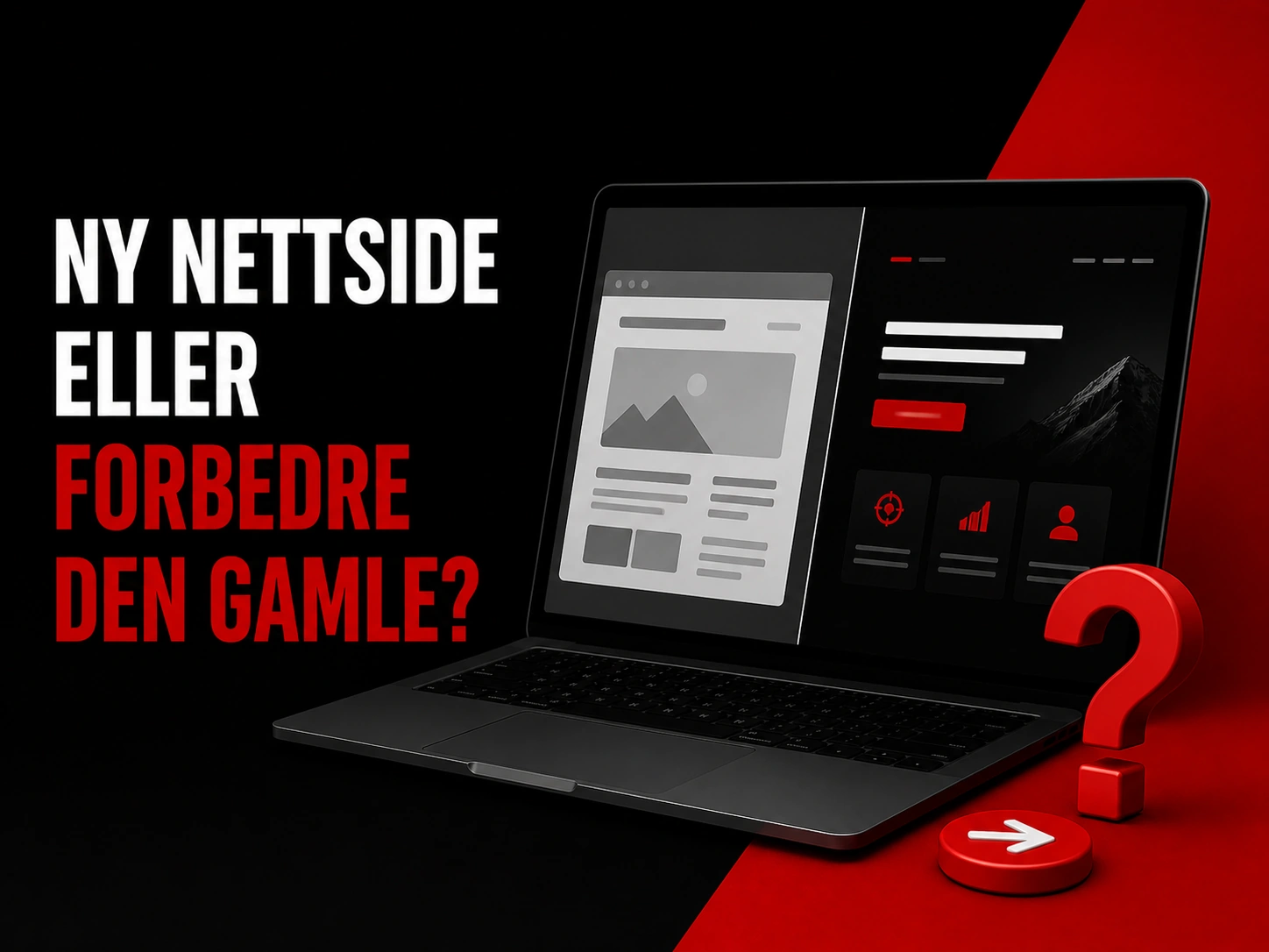 Ny nettside eller forbedre den gamle