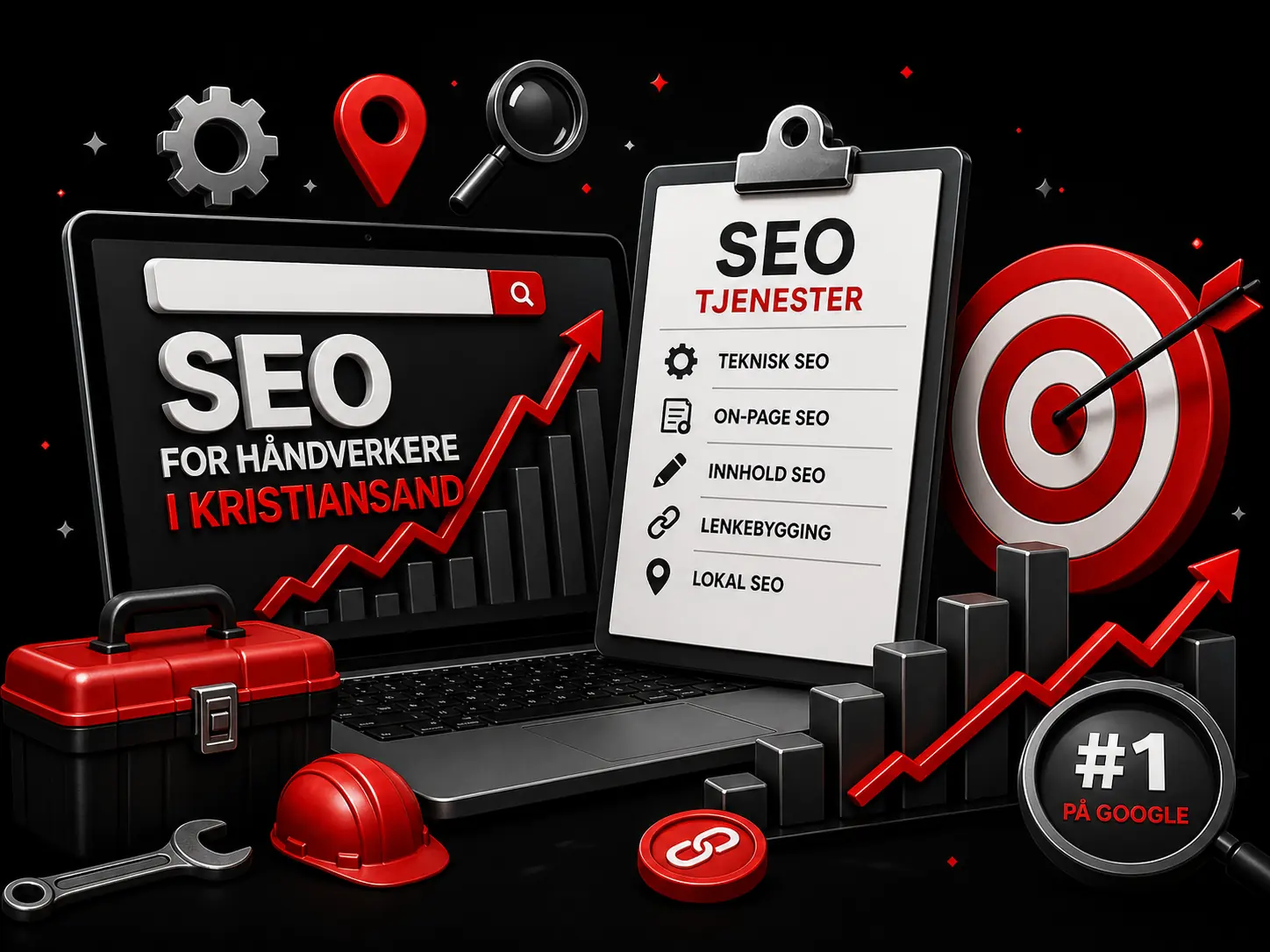 SEO for håndverkere i Kristiansand